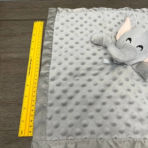 Pro Goleen Grey Elephant Baby Minkey Lovey - Picture 4 of 4